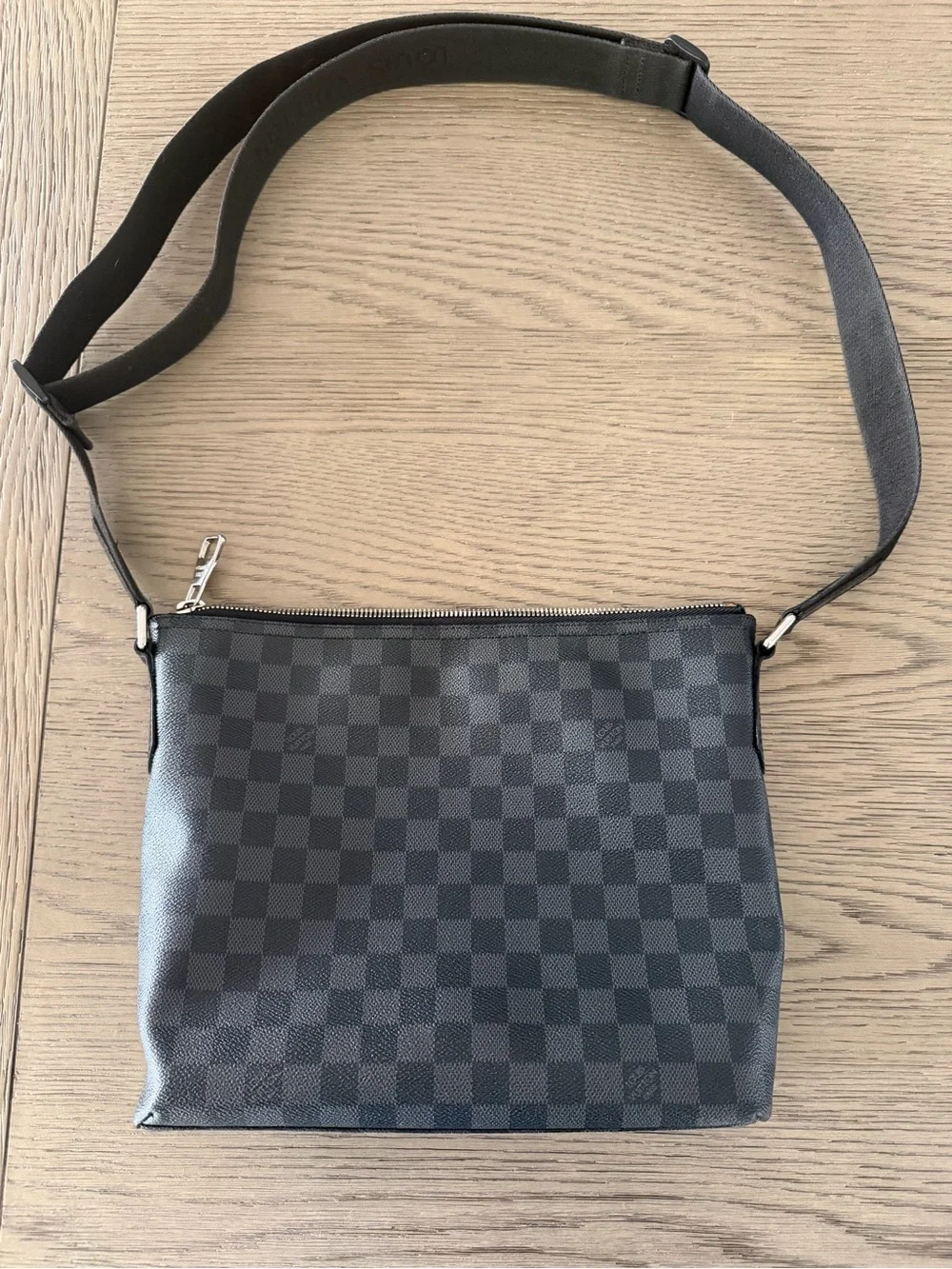 Louis Vuitton Mick PM Messenger Bag in Damier Graphite Canvas